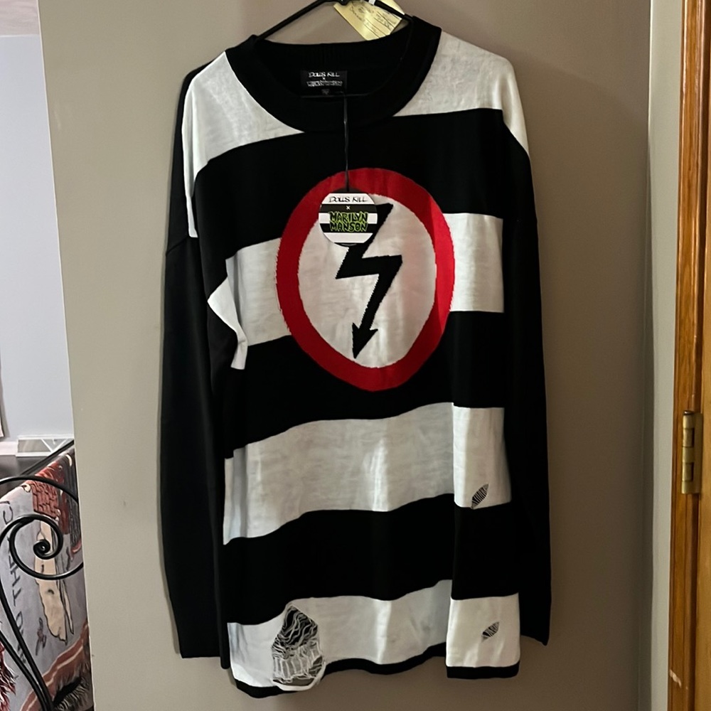 Manson X Dollskill collab knit pullover